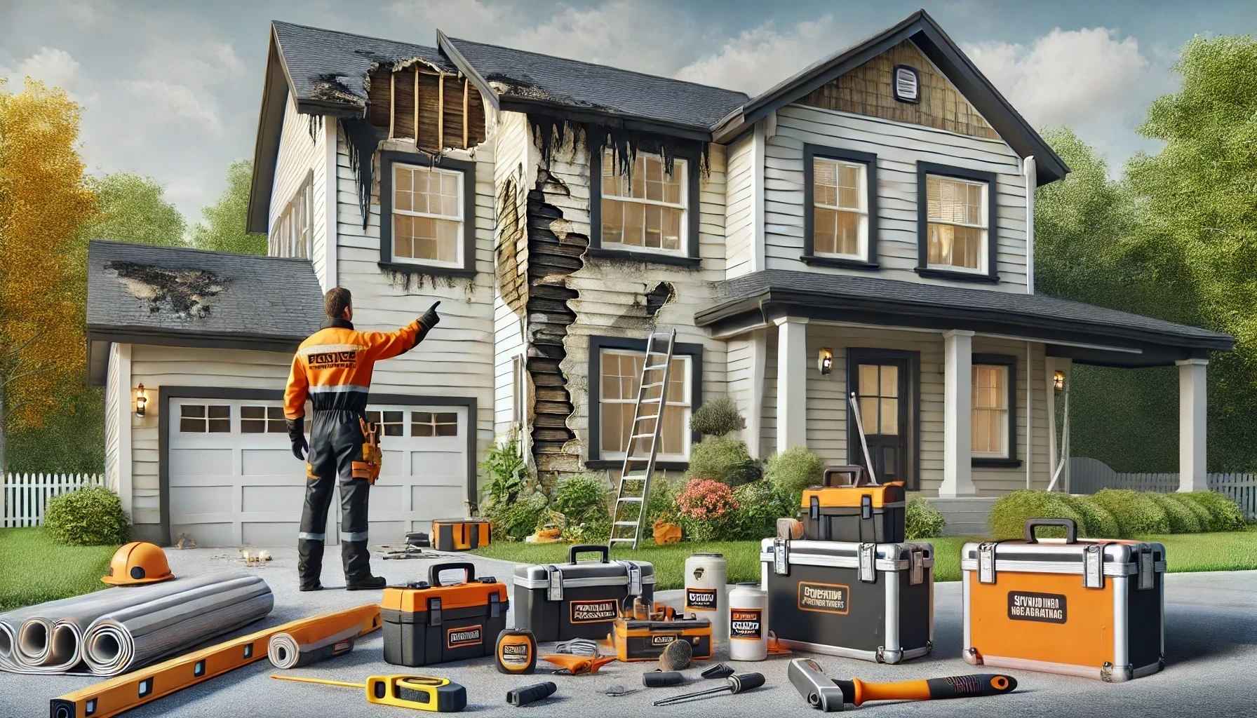 Warning signs identifying need for Siding Services